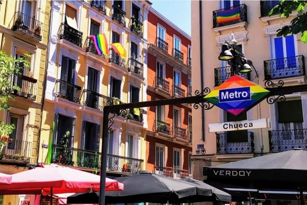 Bohemio Apt 1Hab 4Pax En La Plaza De Chueca Daire Madrid Dış mekan fotoğraf